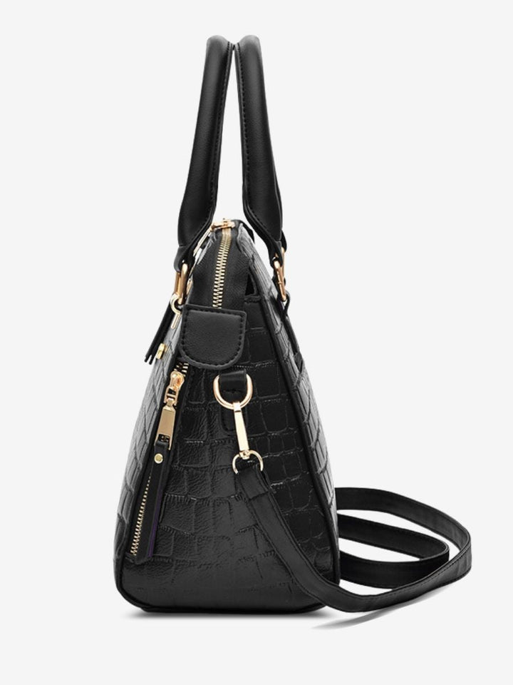 Bolso Celestia efecto cocodrilo