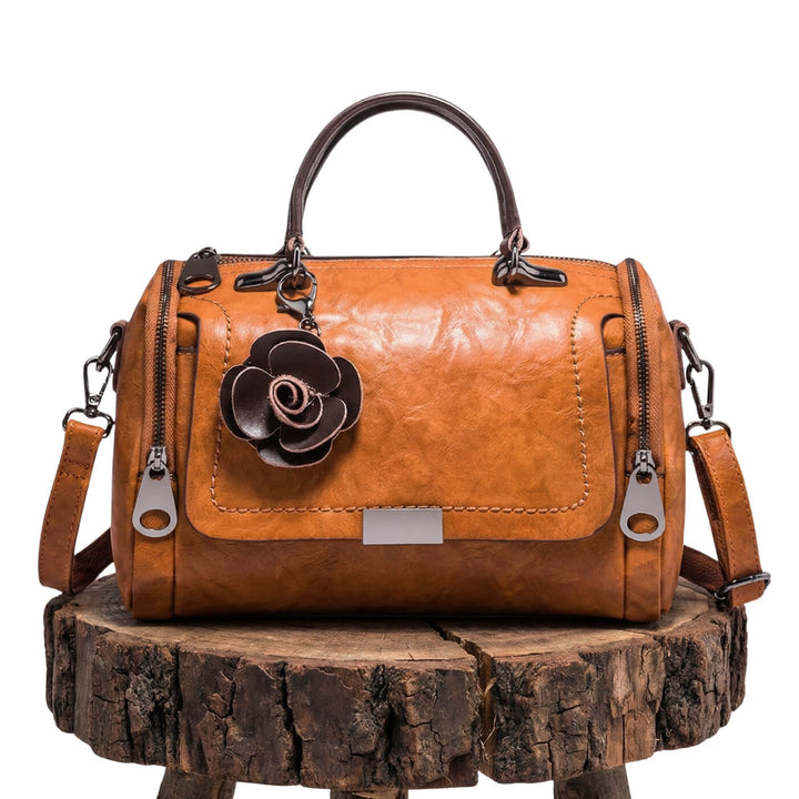 Bolso de Mano Flor de Nácar