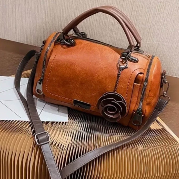 Bolso de Mano Flor de Nácar