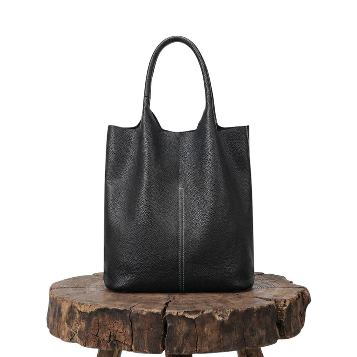Bolso de Piel Estructurado Alborena