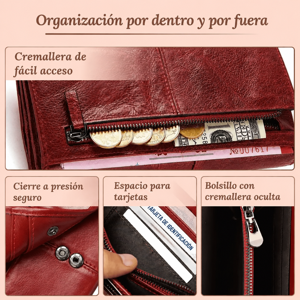 Cartera Minimalista Evania