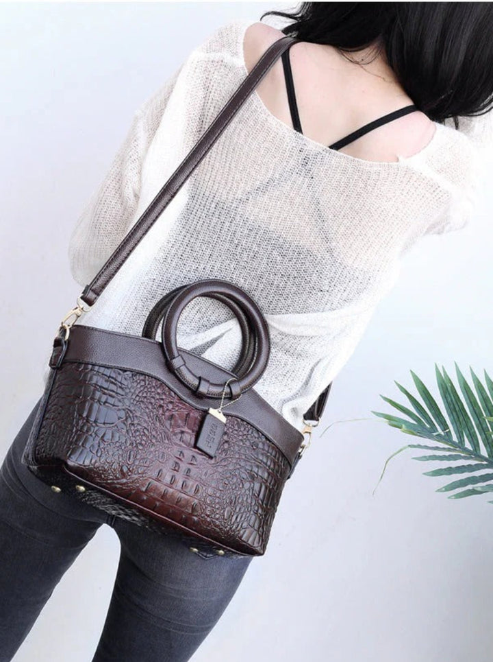 Bolso Amelie con asa de aro