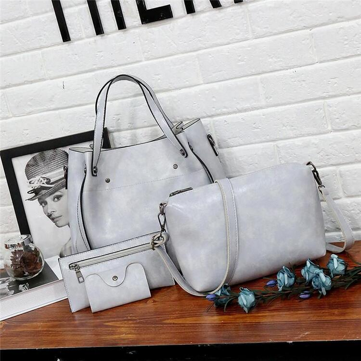 Set Linzéa de 4 bolsos – vintage y práctico