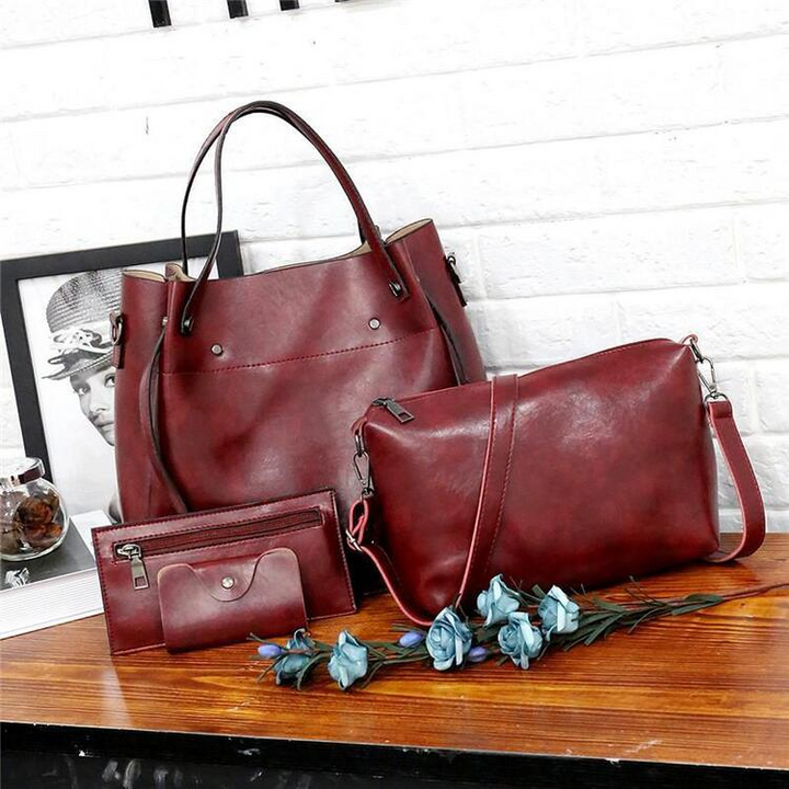 Set Linzéa de 4 bolsos – vintage y práctico
