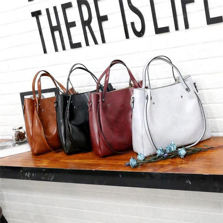 Set Linzéa de 4 bolsos – vintage y práctico